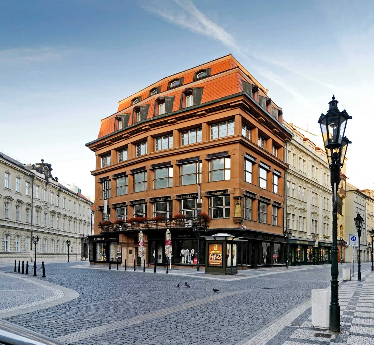 Czech-Prague-Black-Madonna-museum - The House of the Black Madonna, built in the early 20th century as the first example of "cubist" architecture in Prague, is now home to the Czech Museum of Cubism.