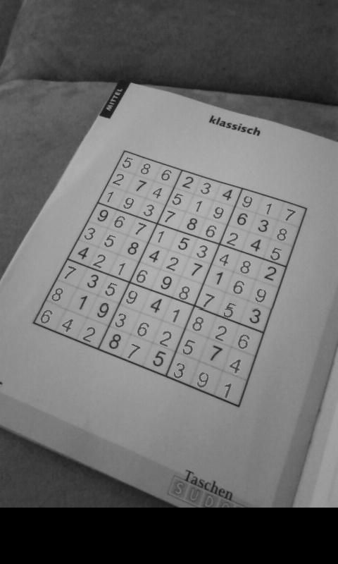 AR Sudoku Solver Screen 3
