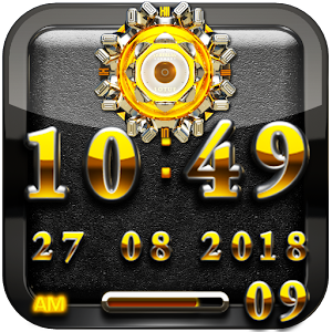 digital clock widget Lotus 生活 App LOGO-APP開箱王