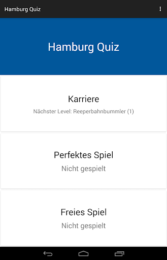Hamburg City Quiz