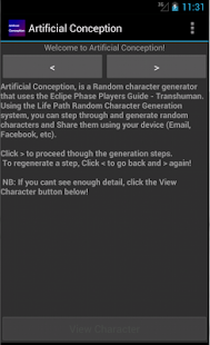Artificial Conception Screenshots 1