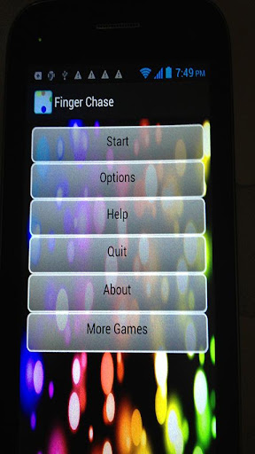 Finger Chase Game
