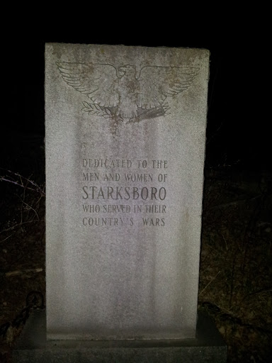 Starksboro War Monument