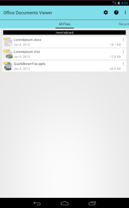    Office Documents Viewer- screenshot  