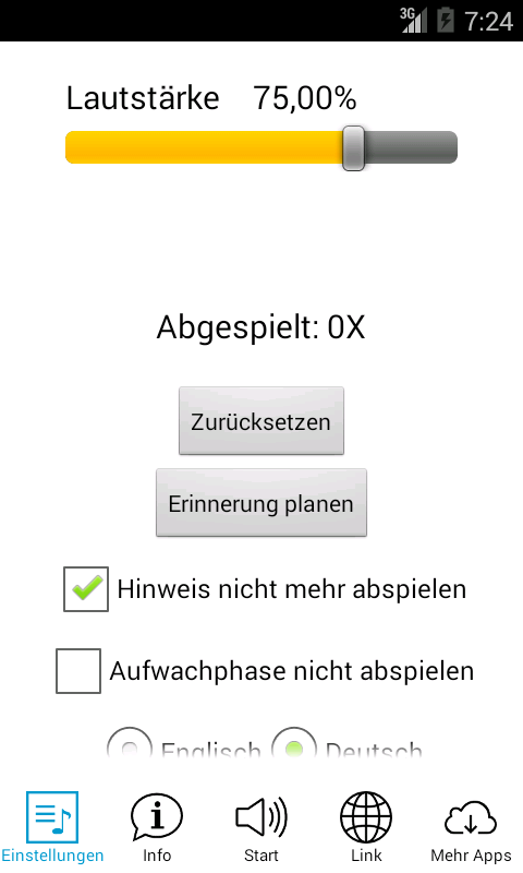 Android application Stay Positive (Chemotherapie)! screenshort