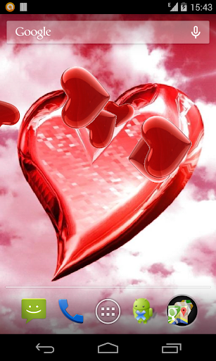 Download Love Heart Live Wallpaper for Pc