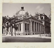 De Hongkong en Shanghai bank in aanbouw