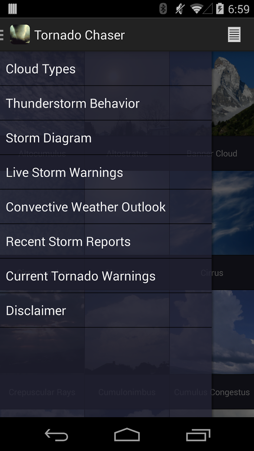 Tornado Chaser Screen 1