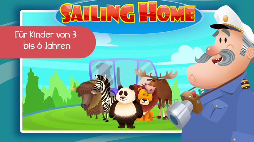 Android application Sailing Home - Animal Habitats screenshort