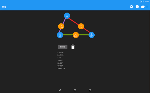 【免費教育App】Trig Triangle Solver-APP點子