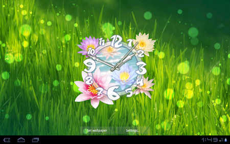 Flower Clock Live Wallpaper 4.4mr Apk, Free Personalization Application – APK4Now