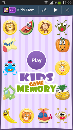 MEMORY MATCH KIDS MEMORY GAME