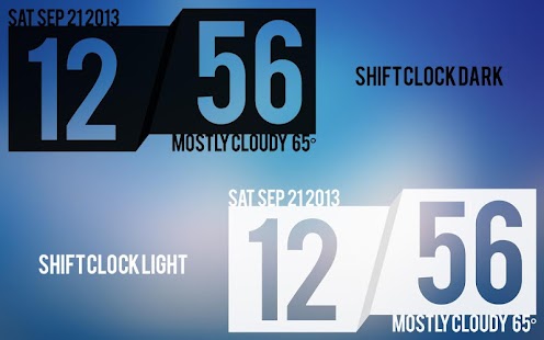 How to download Shift Clock - Zooper Skin lastet apk for pc