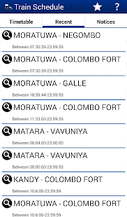 Sri Lanka Train Schedule Screenshots 6