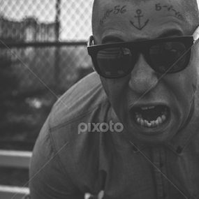 Scream at Me by Anthony Papa - People Portraits of Men