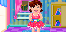 Cute Doris Bathing Baby Games APK