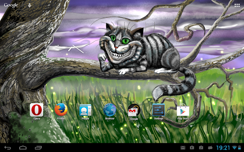 Cheshire Cat Live Wallpaper