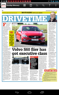 Sunday Mercury Newspaper - náhled