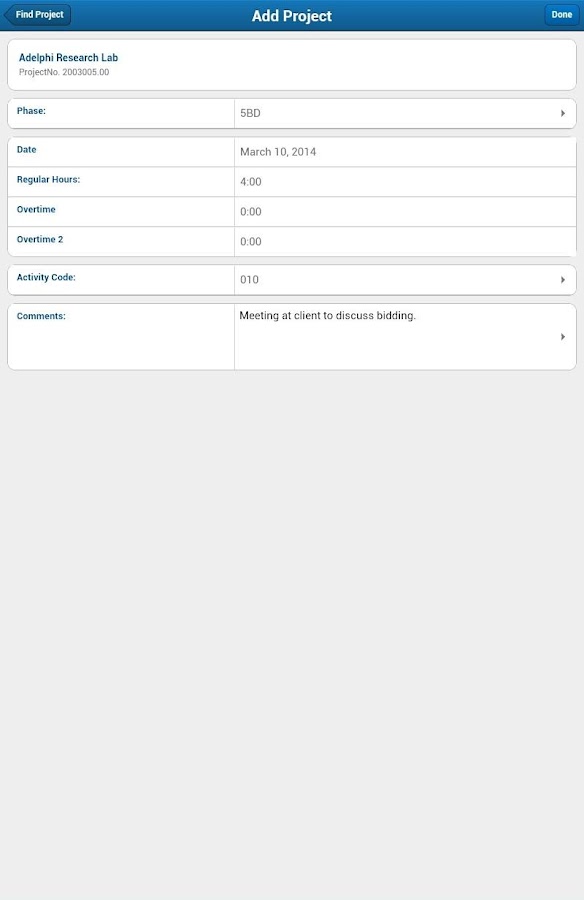 Deltek Touch T & E for Vision Android Apps on Google Play