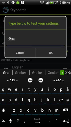 Danish Keyboard for iKey