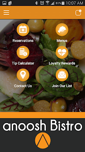 Anoosh Bistro Screenshots 0