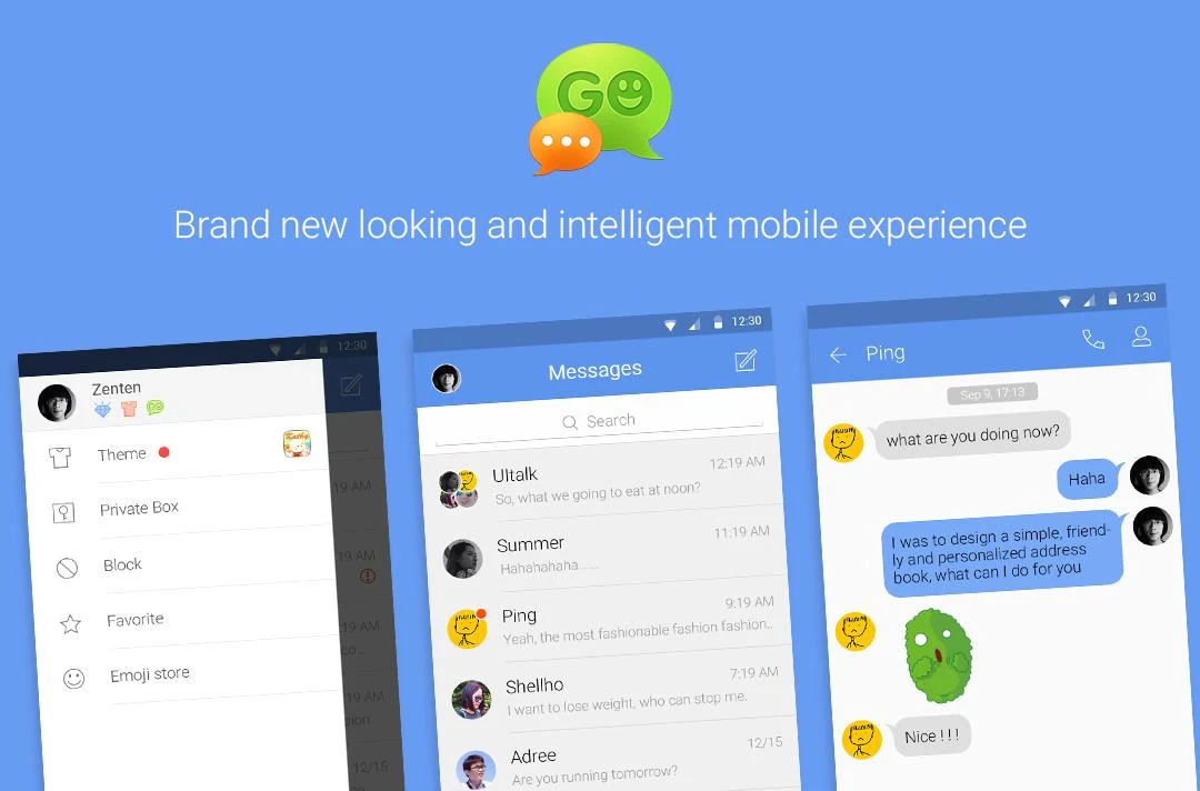 GO SMS Pro - Free Themes & MMS - screenshot