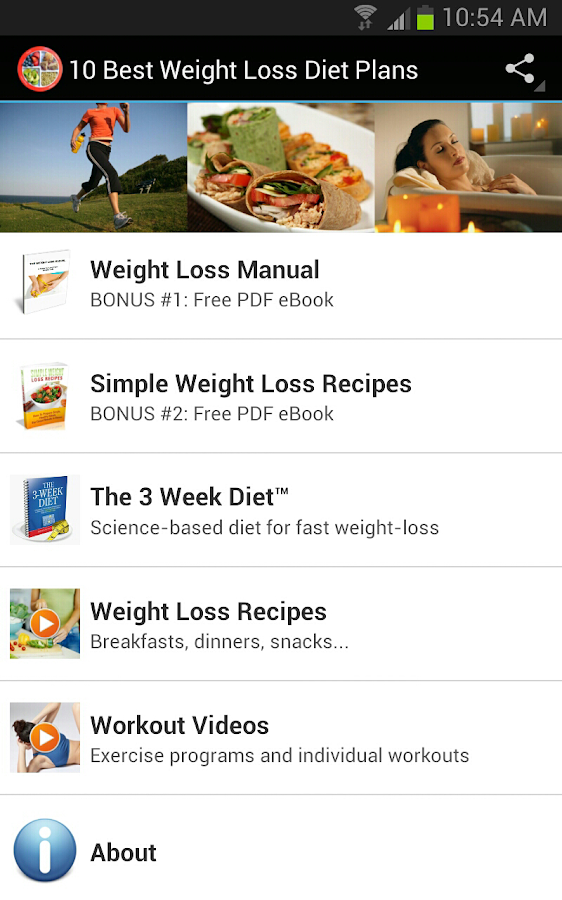 10 Best Weight Loss Diet Plans - Android Apps on Google Play