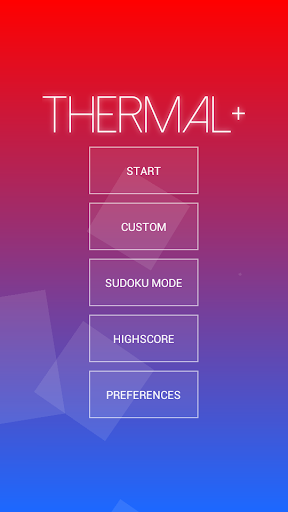 Thermal+ Sudoku Puzzle Game