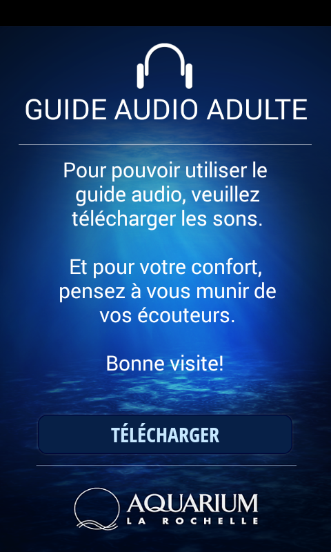 Guide Audio Adulte Aquarium Screen 1