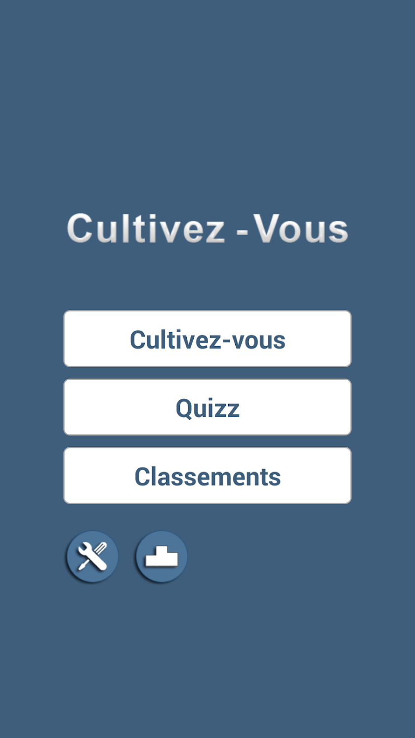 Quizz Culture générale FR Screen 2