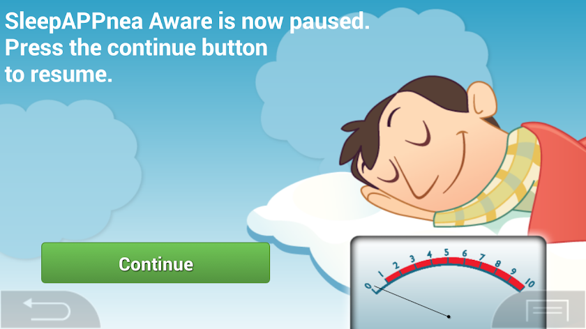 sleepAPPnea Aware Screen 3