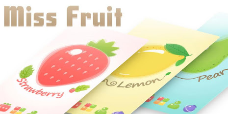 Miss Fruit GO Launcher Theme poster 6