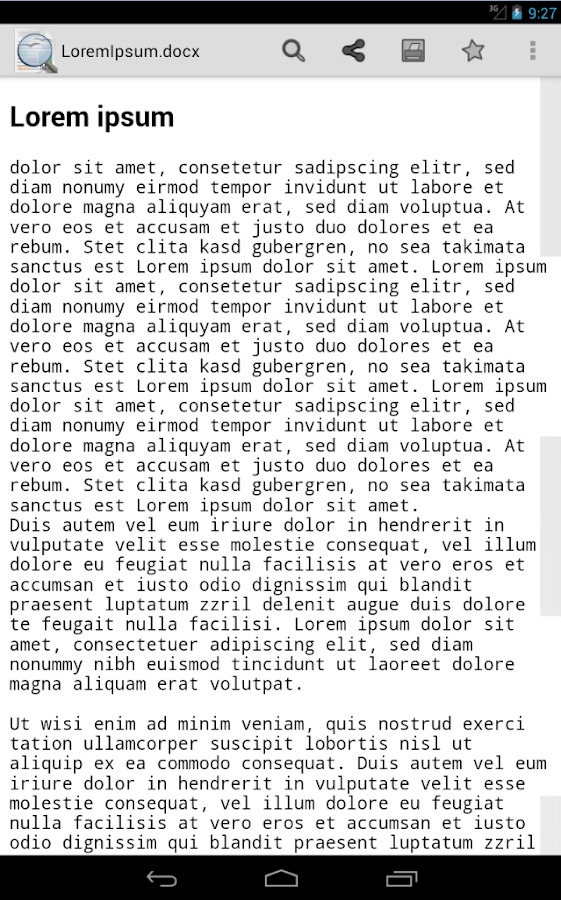 Office Documents Viewer (Full) - screenshot