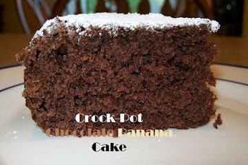 Crock-Pot Chocolate Banana Cake Recipe