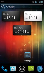 World Clock Widget