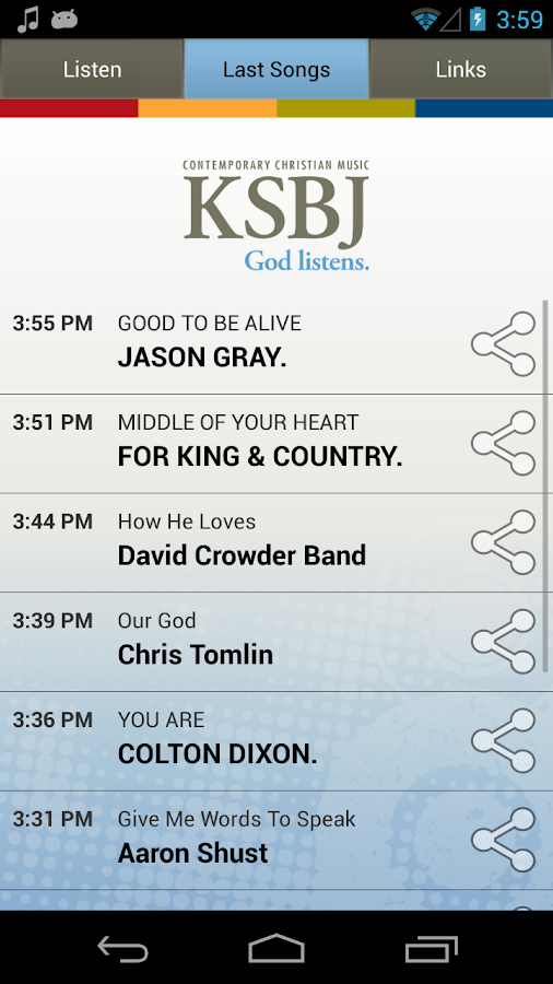 KSBJ God listens. Android Apps on Google Play