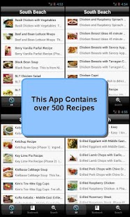 Lastest 500 South Beach Recipes APK for PC