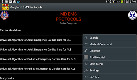 MD EMS Protocols poster 18