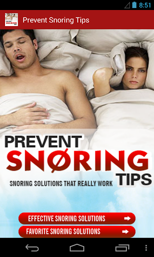 Prevent Snoring Tips