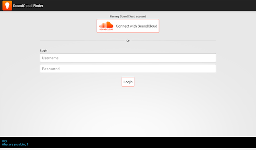 SoundCloud Finder