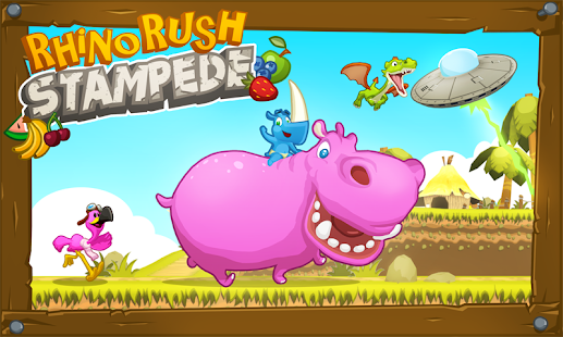   Rhino Rush Stampede- screenshot thumbnail   