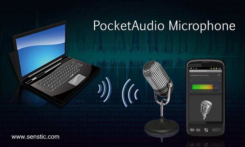 Android application PocketAudio Microphone screenshort