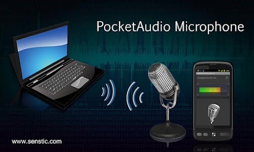 Android application PocketAudio Microphone screenshort