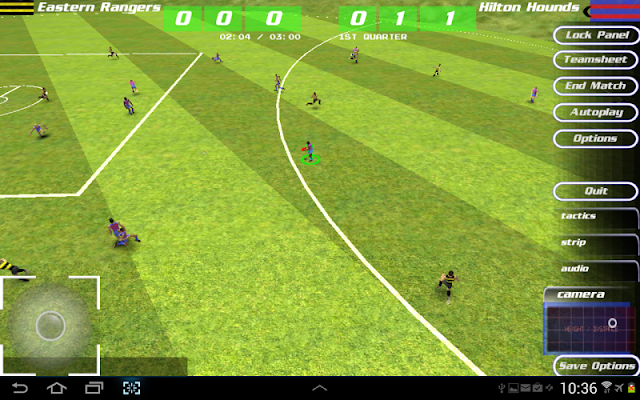 MegaFooty Quick Kick - screenshot