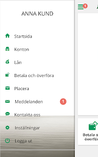 Ålandsbanken Mobilbank - SE Screenshots 1