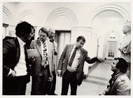 Gesprek in de wandelgangen