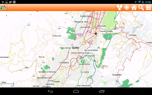 Ecuador Offline mappa Map Screenshots 4