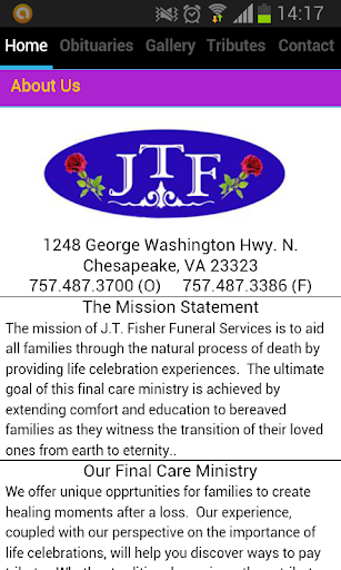 J. T. Fisher Funeral Services