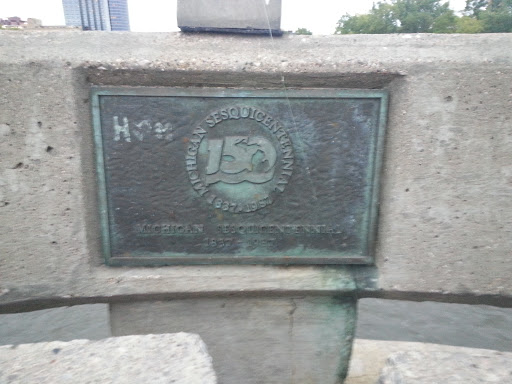 Michigan Sesquicentennial Plaque