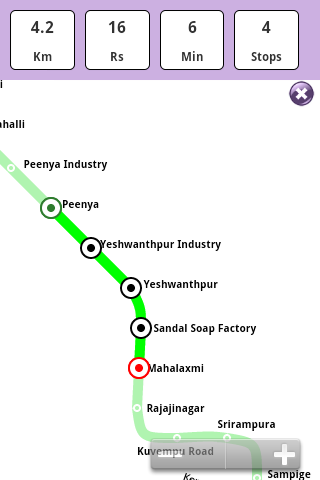 【免費交通運輸App】Bangalore Metro-APP點子